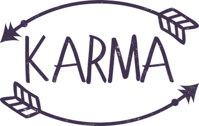Vintage Karma Arrows Coffee Mug